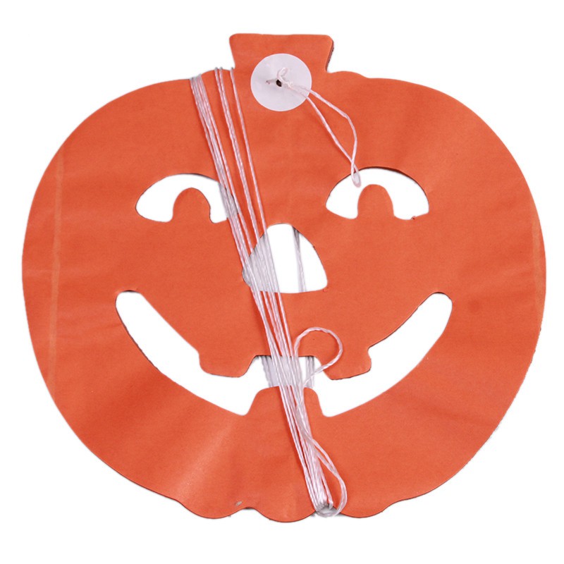Dây treo trang trí Halloween bằng giấy hoặc xốp nhũ cao cấp