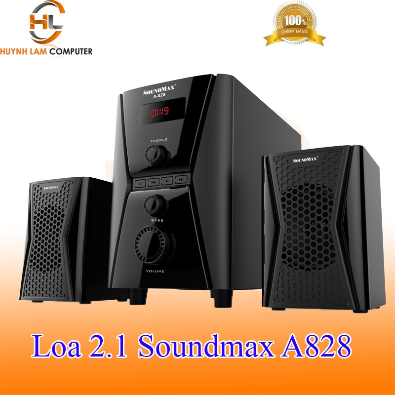 Loa vi tính 2.1 Soundmax A828 20W Bluetooth Thẻ nhớ USB - Hàng ...