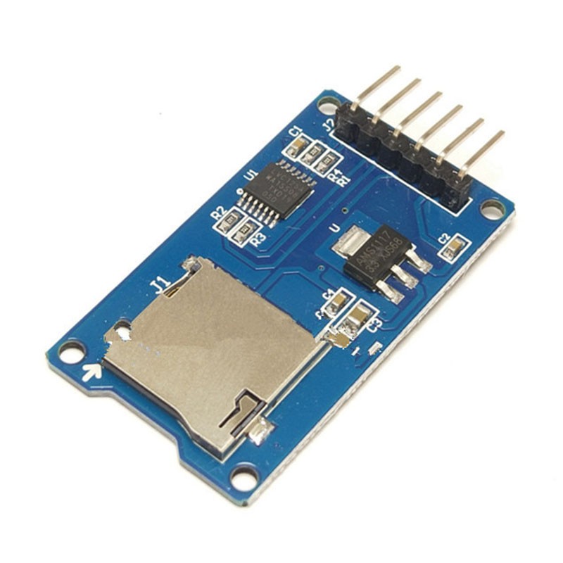 Micro SD Card Mini TF Card Reader Module Giao diện SPI với Chip chuyển ...