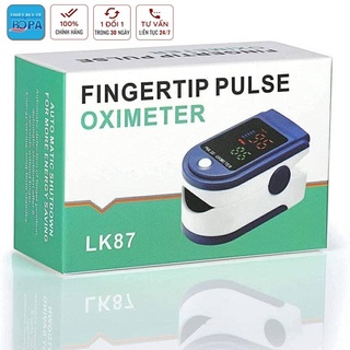 Máy đo nồng độ oxy Spo2 trong máu và nhịp tim dạng kẹp ngón tay LK87 đo tex nhanh chính xác