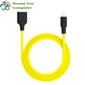 Cáp Sạc Hoco X21 Plus cho IPTablet Dây Silicon Mềm Dẻo Chống Cháy Dài 1M - BH 6 Tháng - Hoàng Yến Computer