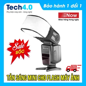 Softbox Tản Sáng Chụp Đèn Flash Máy Ảnh Chất Liệu Vải