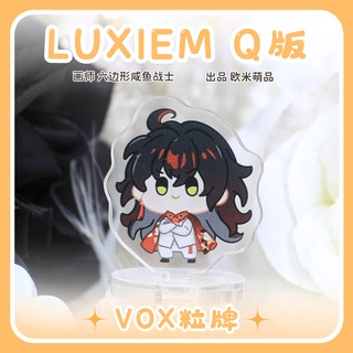 [SẴN] Standee Luxiem Nijisanji - Mô hình mini Luca, Ike, Vox, Shu, Shoto, Mysta