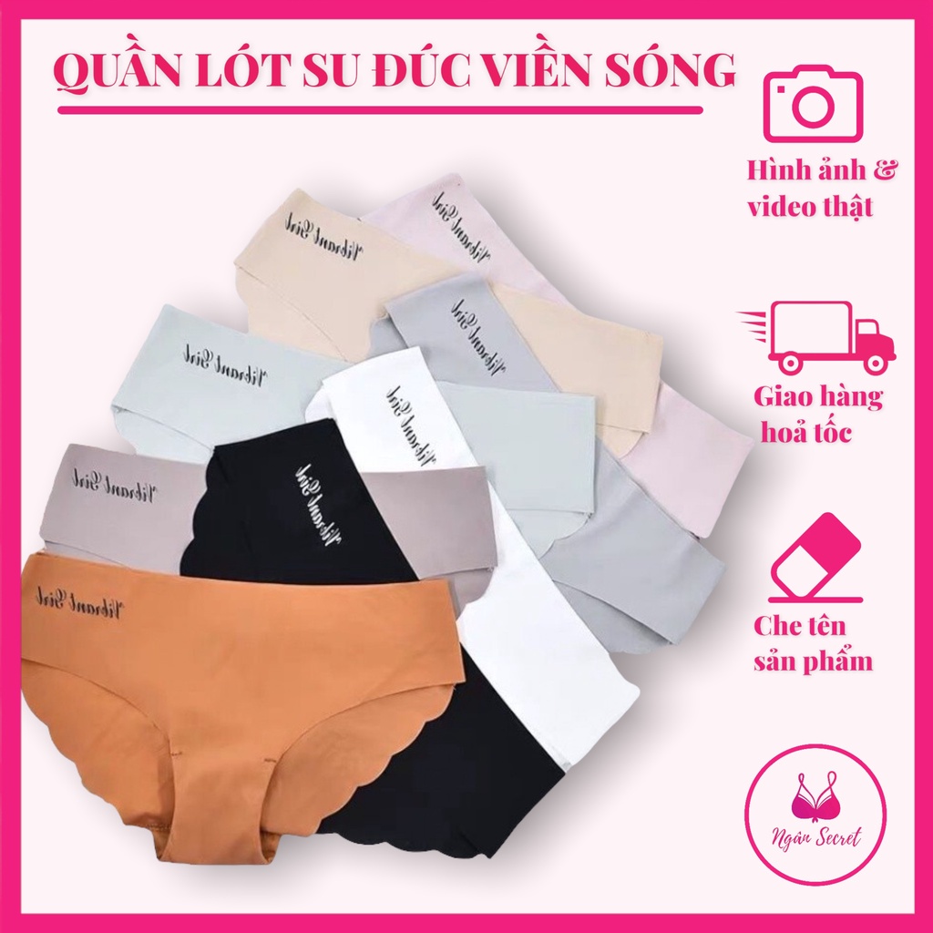 Quần lót su đúc viền sóng Vanvene cạp vừa không hằn viền lót may chắc chắn đủ size