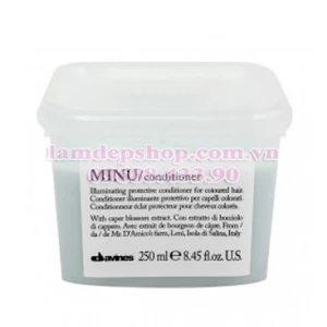 Dầu xả - Davines Minu Conditioner - Bảo vệ màu và tạo bóng (250ml, 1000ml) - LT2026