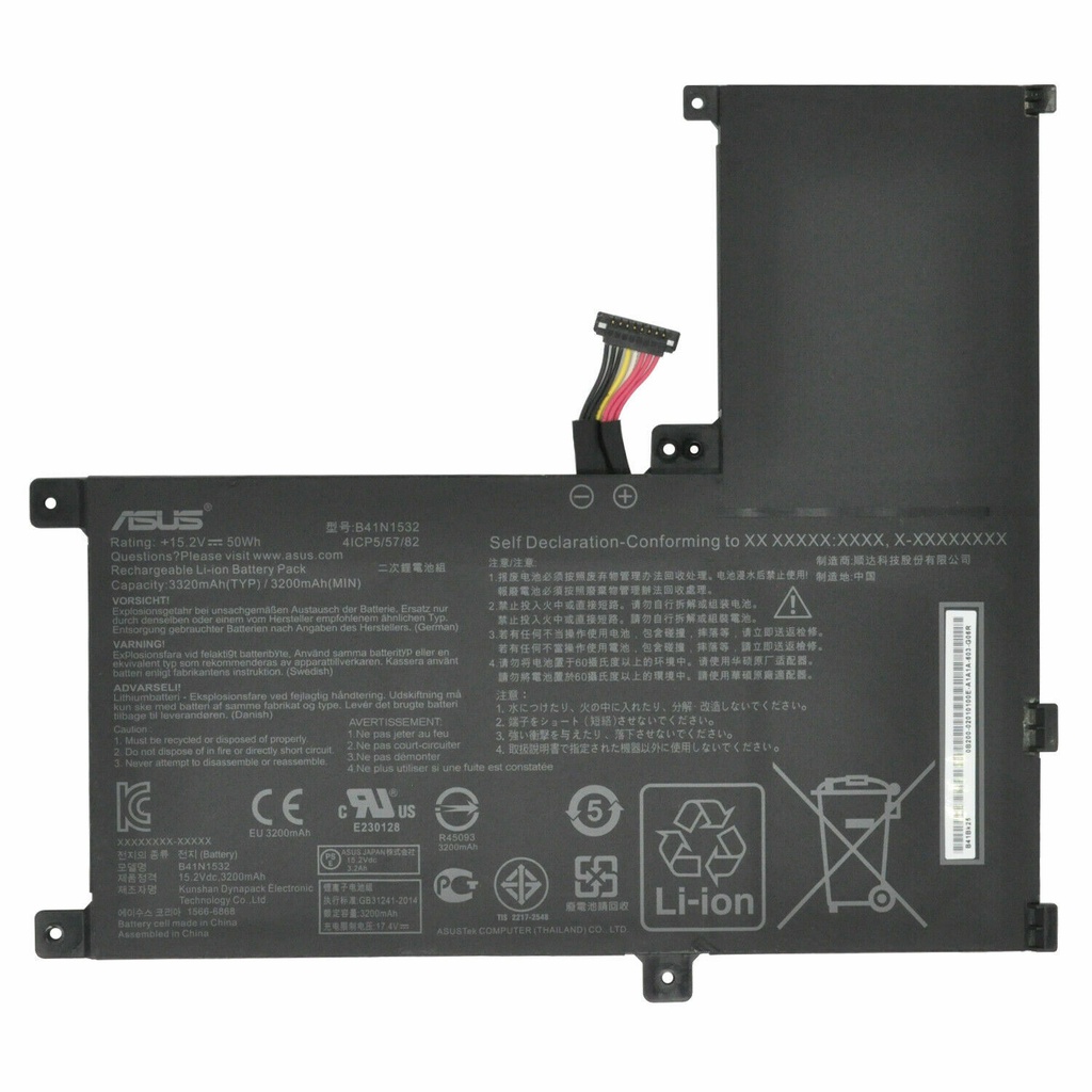 Kit Altoparlanti ASUS OEM Per Q504U Q504UA-BI5T26 (CA16-CB18) L+R, Usati Testati - Foto 6