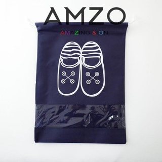 AMZO_TÚI ĐỰNG GIÀY HOẠ TIẾT CHỐNG BẨN ĐI DU LỊCH TIỆN LỢI CÓ THỂ TÁI SỬ DỤNG (GIAO MÀU NGẪU NHIÊN)
