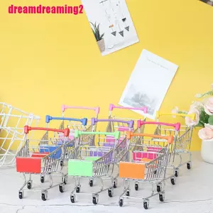 Xe đẩy hàng siêu thị mini đồ chơi đa năng tiện dụng