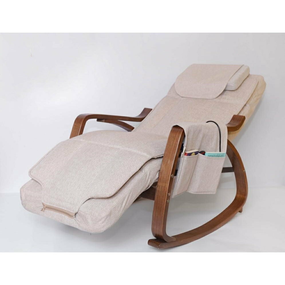 Ảnh Ghế Poang massage plywood gỗ óc chó 3