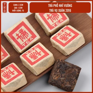 Trà phổ nhĩ, viên trà phổ nhĩ nếp đầu xuân 2016, thơm hương nếp