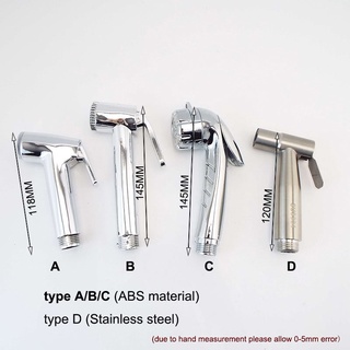 Vòi Xịt Nước Cầm Tay 1 / 2 "Dài 2m Bằng ABS Tiện Dụng Cho Nhà Tắm