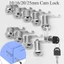 YUUKII 10 / 16 / 20 / 25 / 30mm Ngăn Kéo Cam Khóa Bền An Toàn Nội Thất Phần Cứng Nhà An Ninh Trong Nhà Bảo Vệ Hàng Hóa Dụng Cụ Thợ Khóa