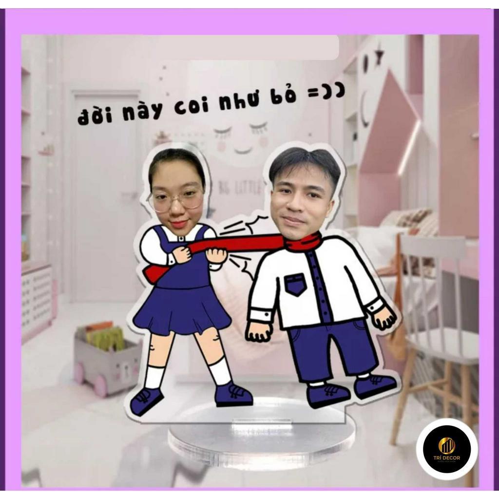 Standee, móc khoá cặp đôi siêu bựa chất, cute, mẫu thiết kế, quà cặp đôi, quà tặng, quà kỷ niệm, sưu tập, móc kháo mica