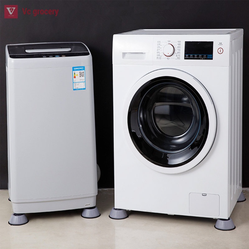 Bộ 4 Miếng Đệm Cao Su Lót Chân Máy Giặt Giảm Rung Ồn - Hình ảnh thực tế