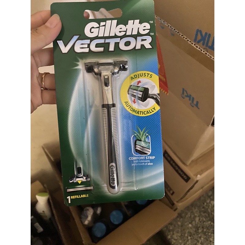 Bàn cạo râu Gillette Vector