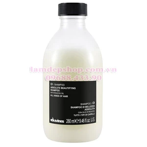 Dầu Gội - Davines Oi/ shampoo - Dầu gội hoàn mỹ mang đến cho tóc mềm, bóng và chắc khỏe (250ml, 1000ml)