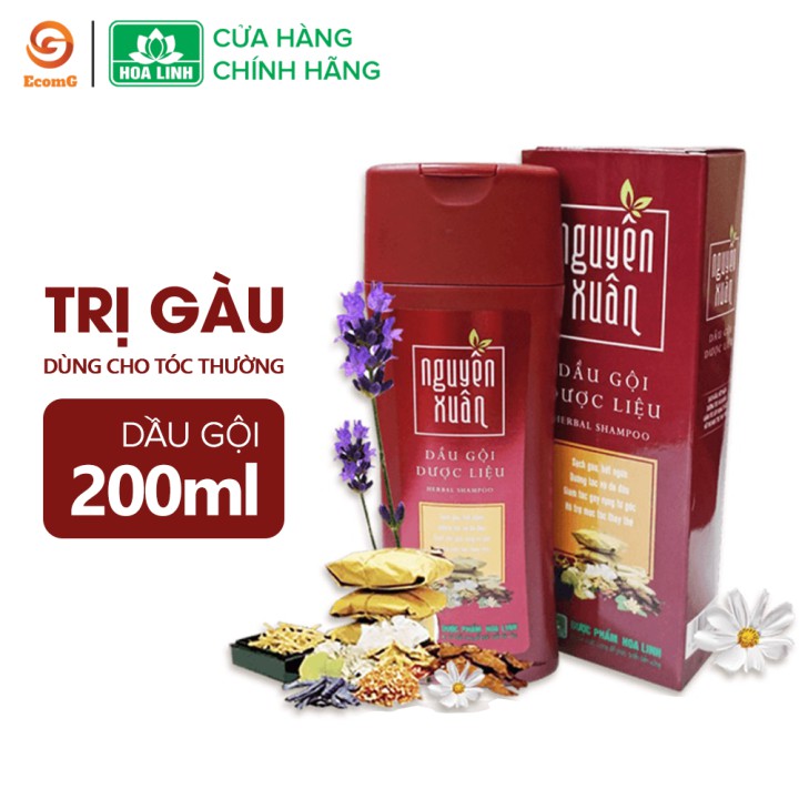 Ảnh Set dầu gội và xả dưỡng tóc và chăm sóc da đầu Nguyên Xuân đỏ- Dầu gội 200ml, dầu xả 150ml 2