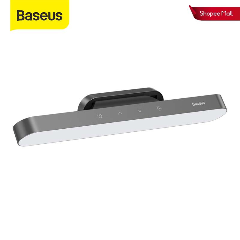 Đèn LED Baseus có đế nam châm có thể sạc lại dành cho để bàn phòng ngủ/ nhà bếp/ ký túc xá