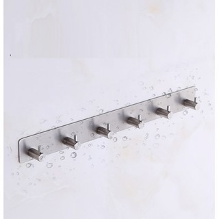 Ảnh Móc Treo Quần Áo INOX 304 Dán Tường Gạch Men Keo 3M - OENON 2