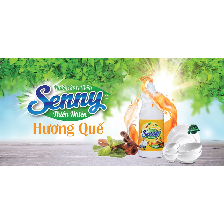 Ảnh Nước rửa bát Senny hương quế 750 gr 2
