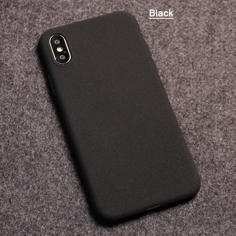 Ốp lưng TPU mềm màu nhám chống vân tay cho Ready For iPhone SE 2020 11 Pro Max XS MAX XR X 7 8 Plus