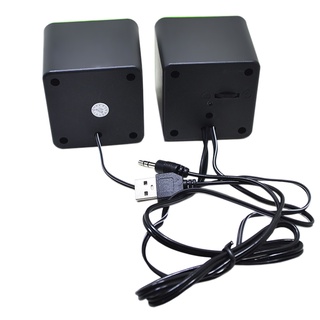Loa Chơi Game HiFi Loa Máy Tính Có Điều Chỉnh Âm Lượng Loa USB Có Dây 3D Loa Chơi Game Loa HiFi Cổng Loa Siêu Trầm