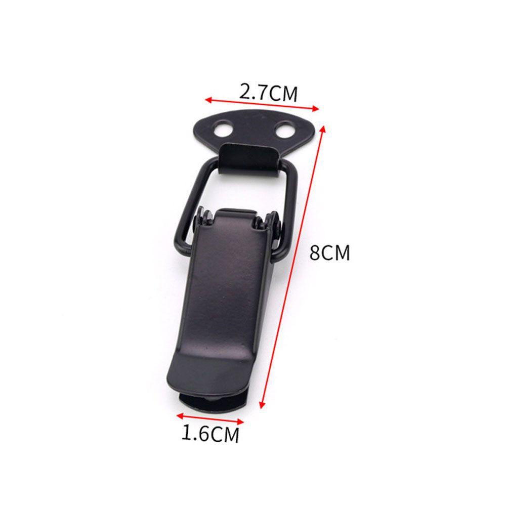 DELMER Ốp Lưng Khóa Kẹp Ốp Lưng Khóa Cố Định Đa Năng Bộ Phận Ngoại Thất Bền Chất Lượng Cao Phụ Kiện Dây Buộc Ô Tô Ốp Lưng An Ninh Móc Hood Ô Tô Dây Buộc
