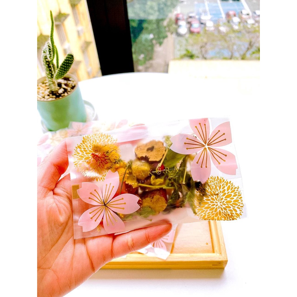 Trà Dưỡng Nhan 7 Vị (Gồm: Trà Hoa Cúc, Hoa Hồng, Long Nhãn, Kỷ Tử, Táo Đỏ, Cỏ ngọt, Hoa Nhài)