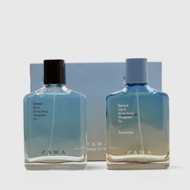 Sét 2 chai Zara Seoul 5328 và Seoul 5328 summer 100ml Shopee Việt Nam