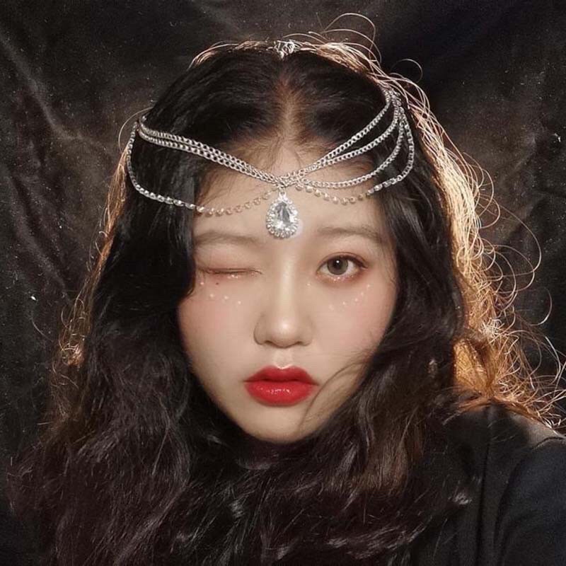 Vòng đầu boho - Vintage thời trang chụp ảnh nữ cosplay- Bờm tóc bohemian -head chain boho style