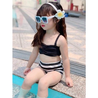 [15kg- 35kg ] [Mua 1 được 4 ] Set bơi 4 món cho bé gái. Chất đẹp