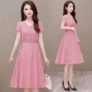 ĐẦM XÒE CARO DỰ TIỆC NỮ SANG CHẢNH QUÝ PHÁI CHO CÁC QUÝ BÀ , CÁC CHỊ EM THỜI TRANG TÔN DÁNG HIYU STORE