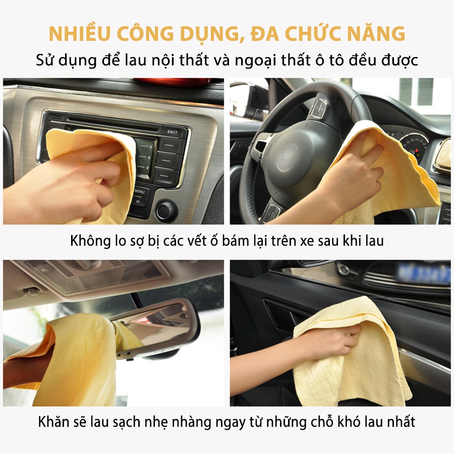 Khăn Lau Đa Năng CIND Kanebo Màu Vàng Lớn - Nhỏ Vệ Sinh Và Lau Sạch Được Mọi Bề Mặt | BigBuy360 - bigbuy360.vn