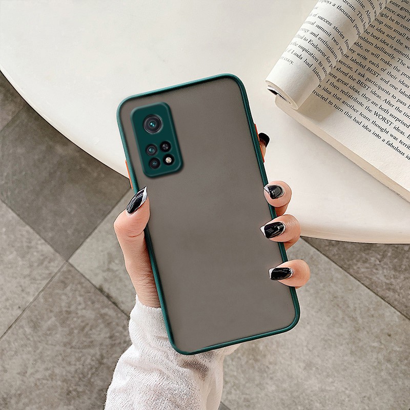 Ốp điện thoại nhám chống sốc cho Xiaomi Mi 10T Pro 5G