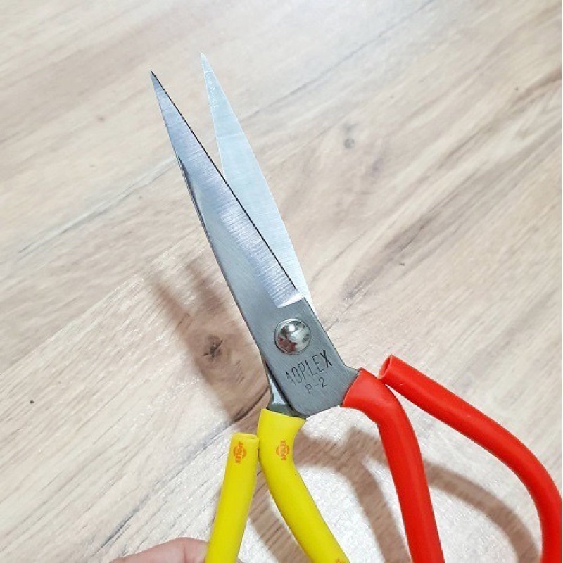 Kéo đa năng cán 2 màu đỏ vàng cao cấp KC05 – Fuki24