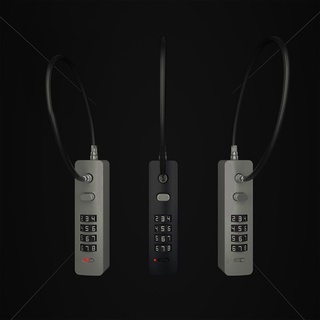Ổ Khóa Nón Bảo Hiểm Mini 4 Chữ Số Chống Trộm Tiện Dụng Cho Xe Máy/Xe Đạp