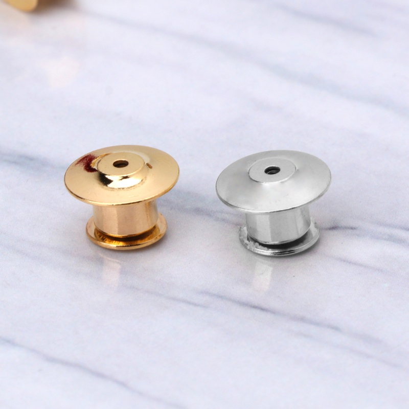 Pin lưng kim loại thay thế - 10 chiếc