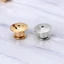 BTF 10 Miếng Bộ Kim Loại Chân Giữ Pin Lưng Khóa Khóa Khóa Để Thay Thế Trang Sức