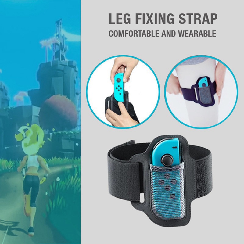 Đối với switch leg straps ring fit adventure leg có thể điều chỉnh đàn hồi dây đeo thể thao ring adventure cho nintendo switch