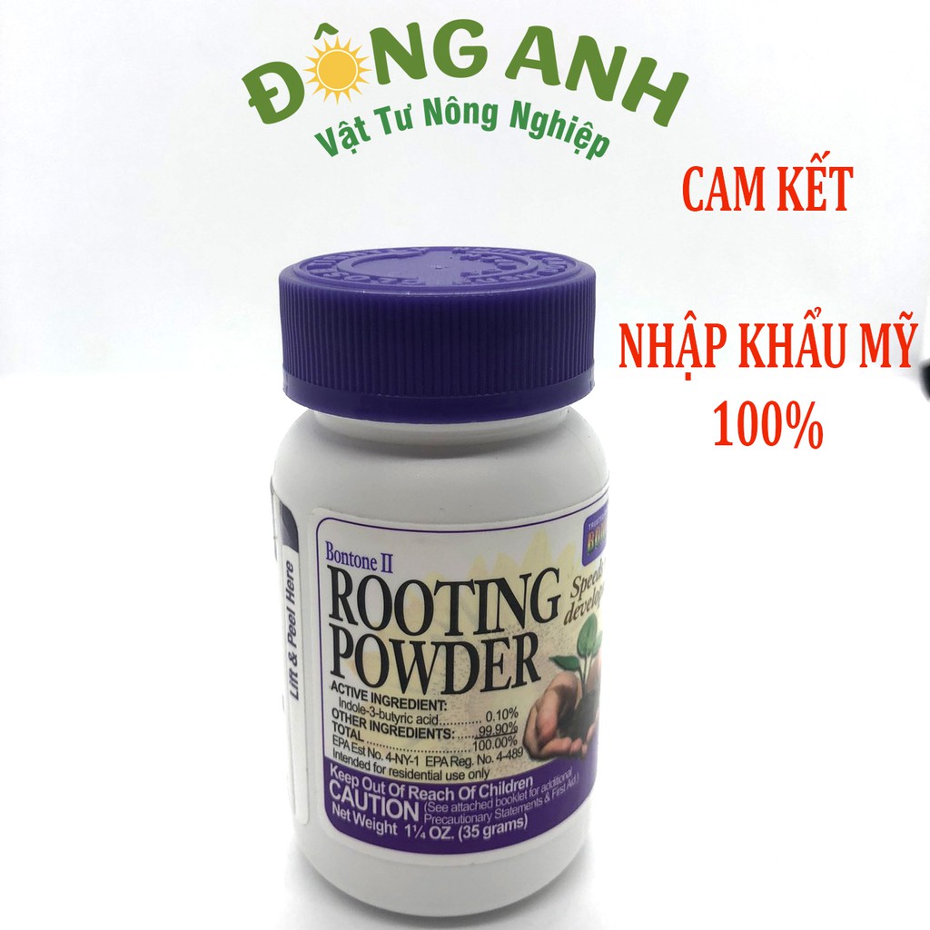 Bột Siêu Kích Rễ Rooting Powder Hộp 35g Nhập Khẩu Mỹ 100% ( giâm cành ...