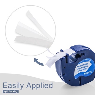 Cuộn Băng Keo Dymo LetraTag 10H00T 1000T Dymo Lete Dymo Letrag Bằng Nhựa Chuyên Dụng Chất Lượng Cao