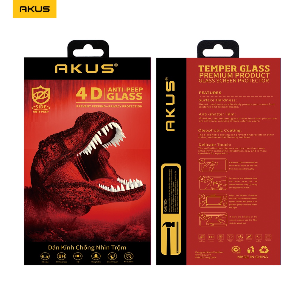 Ảnh Kính cường lực chống nhìn trộm 7, 7 Plus/8 Plus,X, Xs Max/11Pro/11 ProMax/12/12 Pro Max13/13 Pro Max - AKUS 3