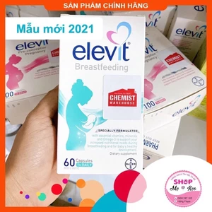 {Tem Chemist+Date mới} Elevit Sau Sinh🚛Freeship🚛Elevit Bú BREASTFEEDING 60 viên của Úc