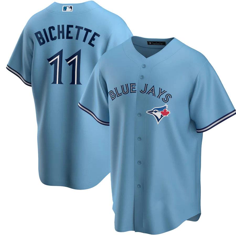 Áo Jersey Thể Thao Toronto Blue Jays cổ điển, phù hợp mọi kích cỡ