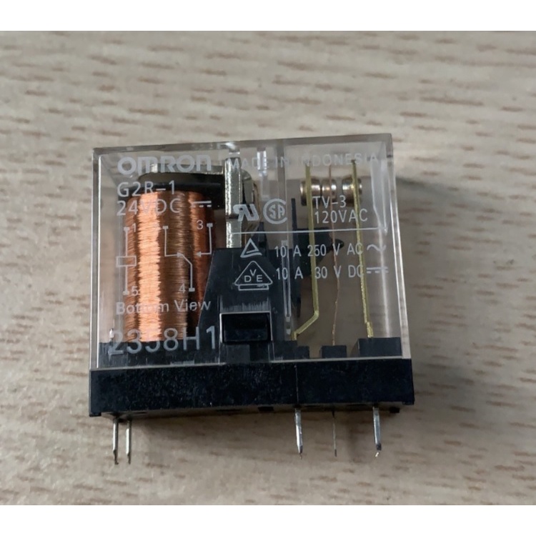 Relay 24V G2R-1 24V 10A 5 chân chính hãng Omron, Relay 24v 10a 5 chân ...
