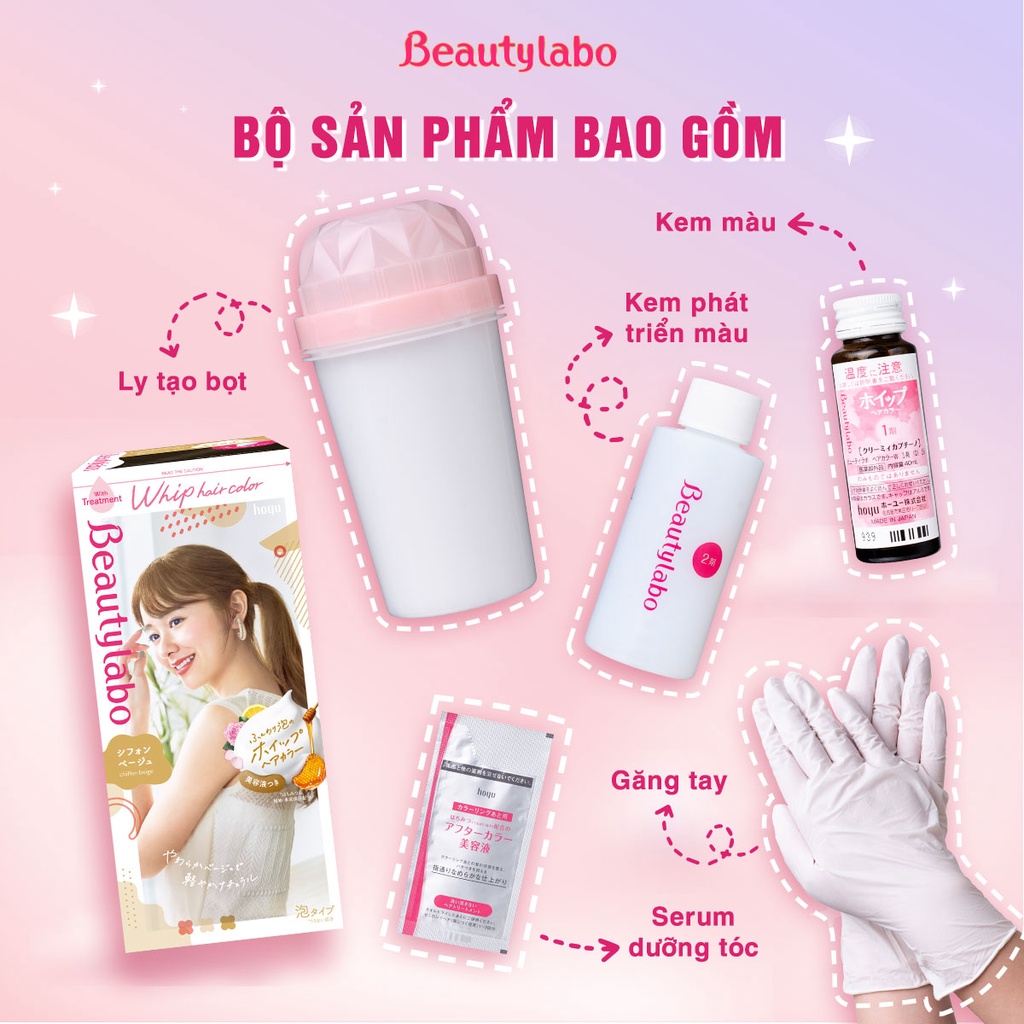 Với combo thuốc nhuộm tóc của Beautylabo, bạn sẽ tiết kiệm được nhiều thời gian và tiền bạc trong việc chăm sóc tóc. Combo bao gồm các sản phẩm chất lượng cao, cùng sự giúp đỡ của hướng dẫn chi tiết, chắc chắn sẽ là lựa chọn tuyệt vời cho bạn.