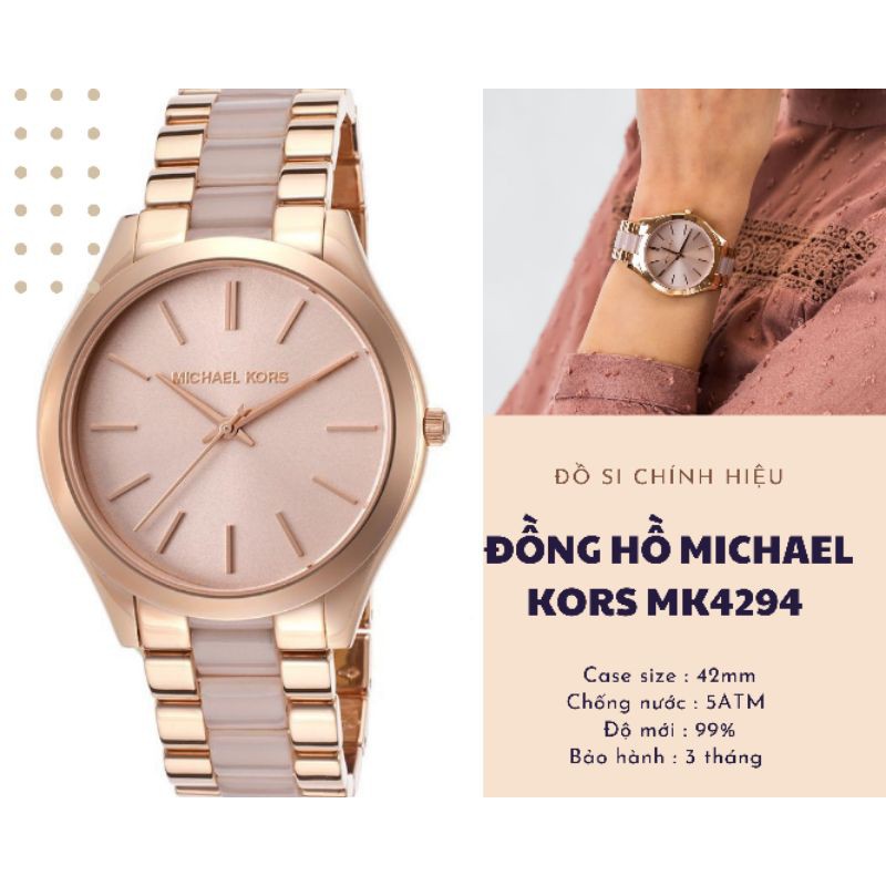 ng h n day thep Michael kors Mk4294 Shopee Vi t Nam