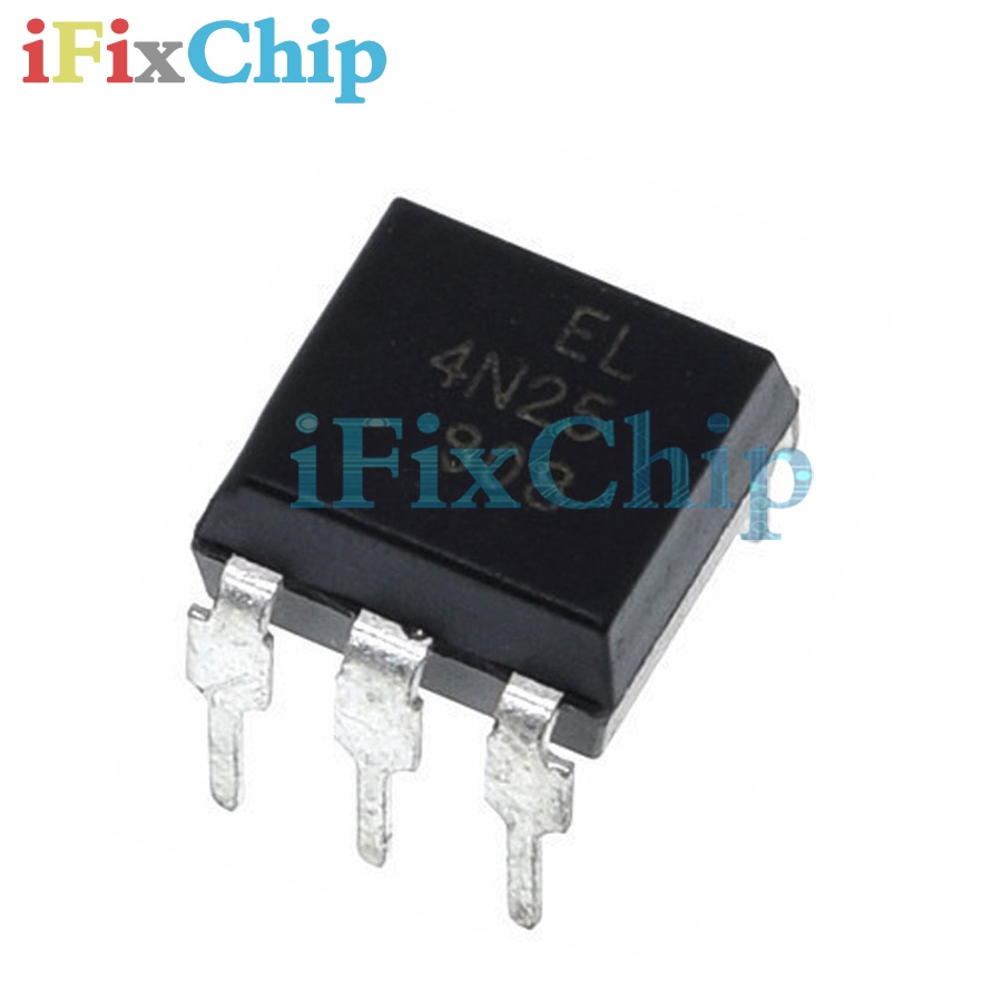 5 Pezzi EL4N25 DIP6 &ndash; Accoppiatore Ottico 4N25 In Contenitore DIP-6