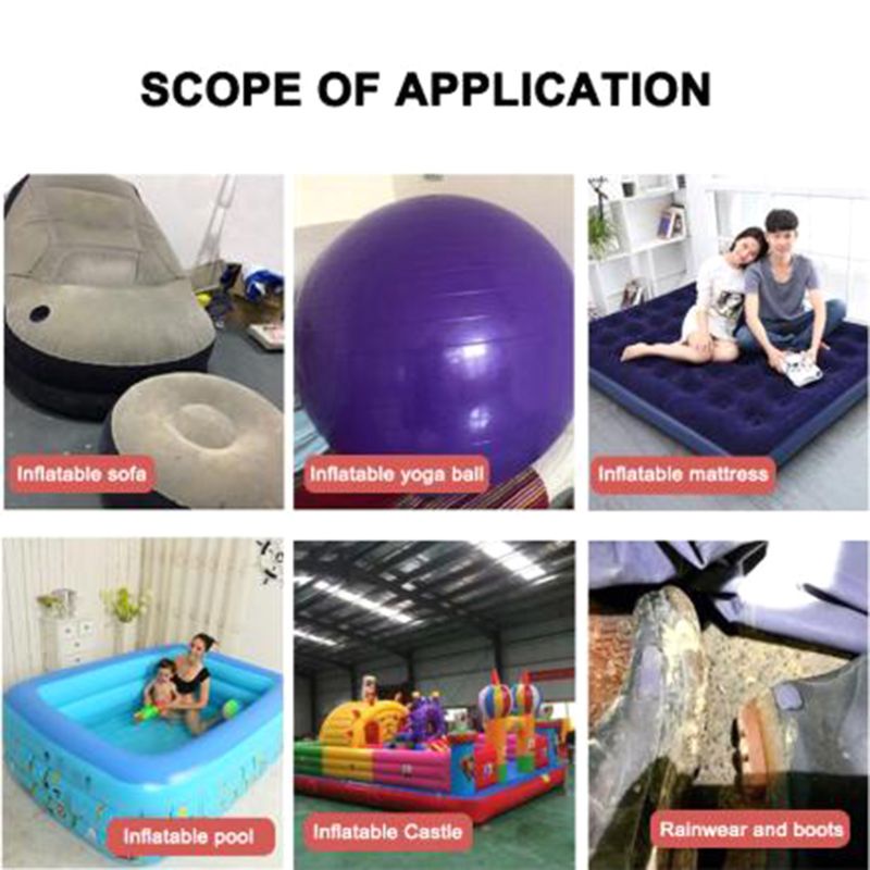 YOI 5 Bộ Dụng Cụ Sửa Chữa Thuyền Bơm Hơi Chuyên Nghiệp Chất Liệu PVC Miếng Dán Keo Dán Cho Giường Nước Sofa Air Matteress Sw