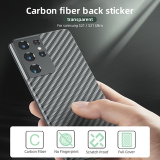 5 cái For Samsung Galaxy S25 S24 S23 S22 S21 S20 Ultra Plus Fe 5G Mô hình sợi carbon Mờ lưng Phim dán phía sau Phim bảo vệ mềm